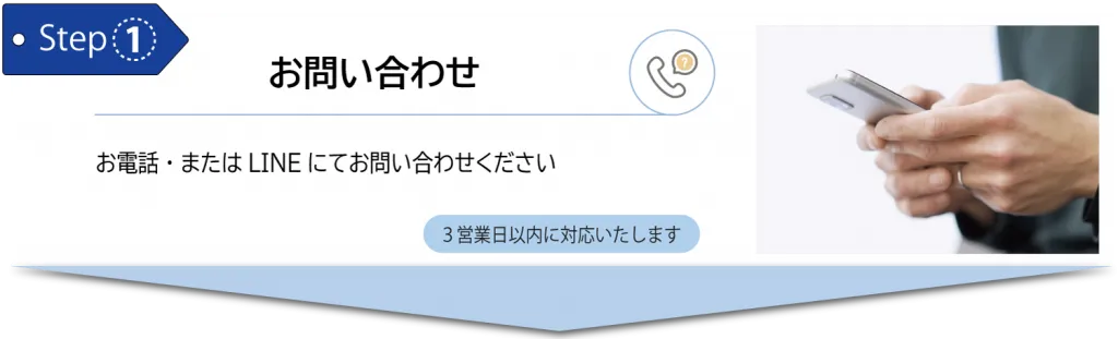 1. お問い合わせ